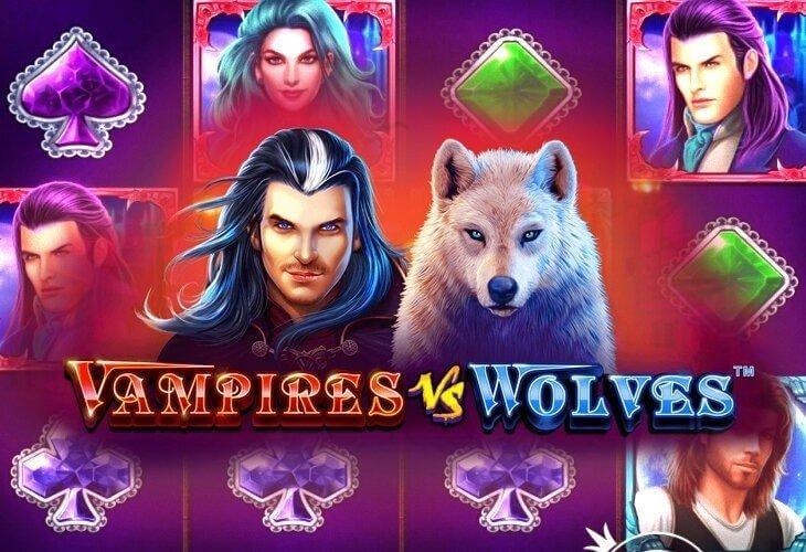Vampires vs Wolves o'yin mashinasi