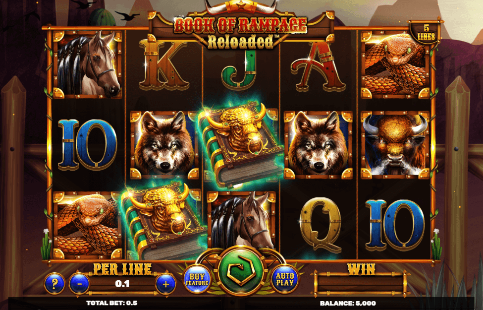 Book Of Rampage slot